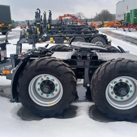 WÓZEK DOLLY TD218 – przyczepa do transportu naczep samochodowych