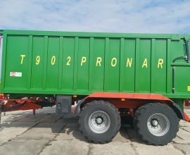 PRZYCZEPA skorupowa z przesuwną ścianą Pronar T902