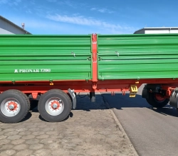 PRZYCZEPA burtowa trzyosiowa Pronar T780