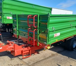 PRZYCZEPA burtowa tandem Pronar T663/2 – hamulec najazdowy