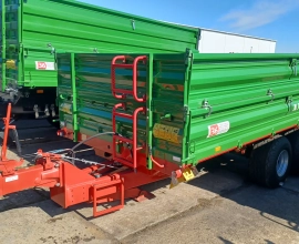 PRZYCZEPA burtowa tandem Pronar T663/2 – hamulec najazdowy