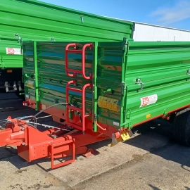 PRZYCZEPA burtowa tandem Pronar T663/2 – hamulec najazdowy