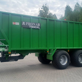 PRZYCZEPA skorupowa tridem z przesuwną ścianą Pronar T900XL