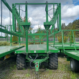 PRZYCZEPA do przewozu bel Pronar T028 ML