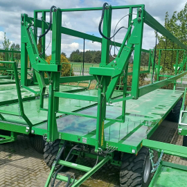 PRZYCZEPA do przewozu bel Pronar T028 ML